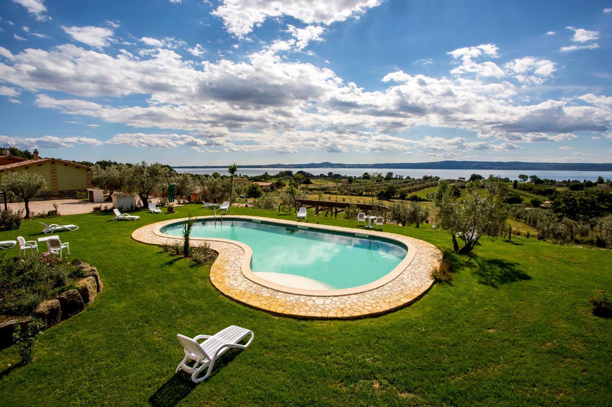 Agriturismo Parco Di Canuleio - Con Vista Sul Lago บอลเซนา ภายนอก รูปภาพ