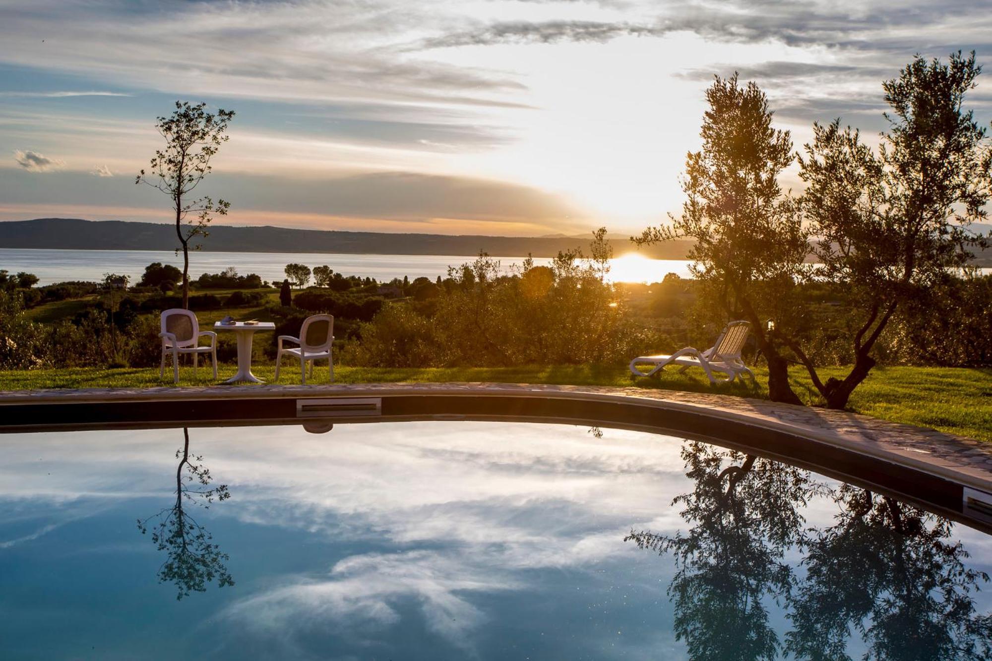 Agriturismo Parco Di Canuleio - Con Vista Sul Lago บอลเซนา ภายนอก รูปภาพ